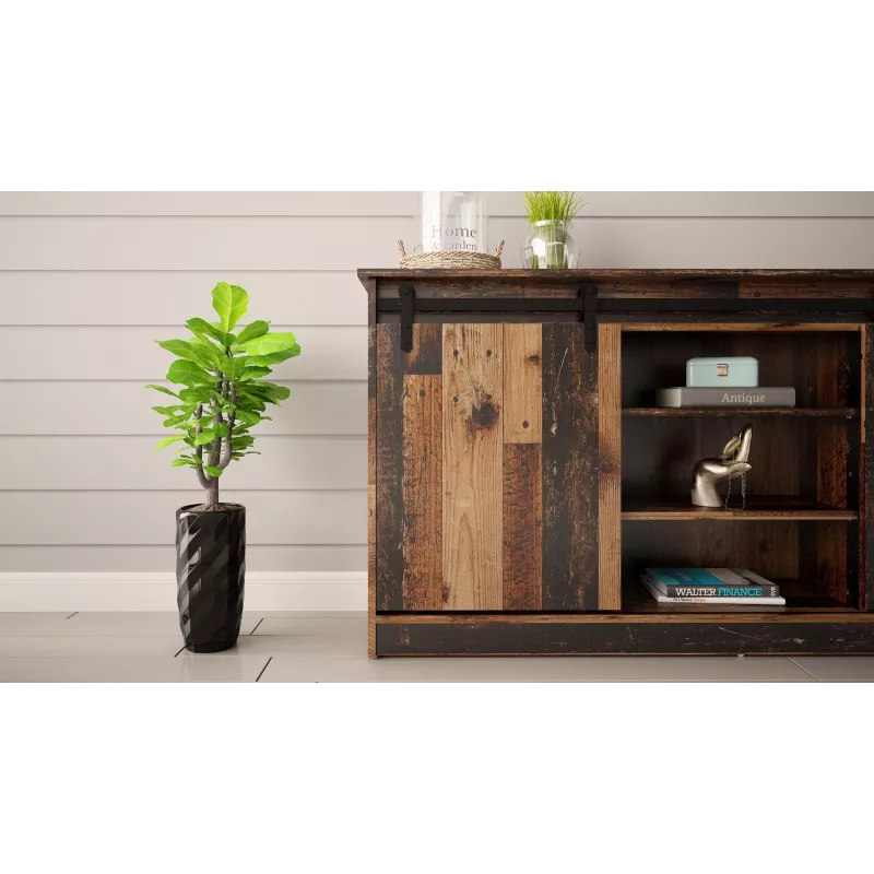 Dressoir 160x80x35 GRANERO oud hout