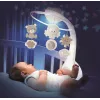 3in1 muziekprojector carrousel beige