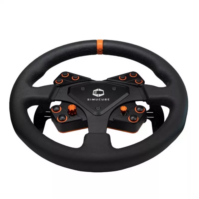 Simucube Tahko stuurwiel, rond – 320 mm, zwart