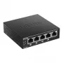 D-Link DGS-1005P/E netwerkswitch unmanaged Gigabit Ethernet (10/100/1000) Power over Ethernet (PoE) zwart