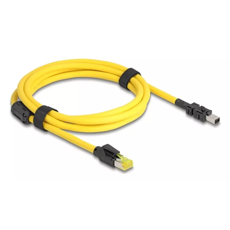 Delock kabel RJ45-stekker Cat.6 naar Mini I/O 8 pin D-Form Type 2 2 m (81251)