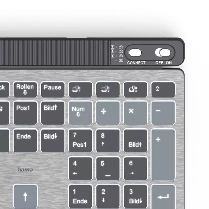 WK-750 multi-device toetsenbord zwart