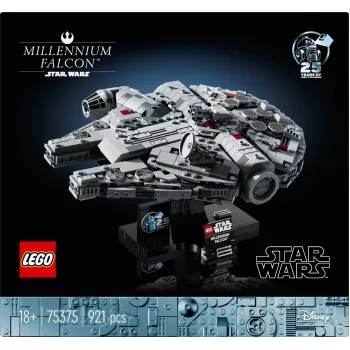 LEGO Star Wars Millennium Falcon 75375 modelbouwpakket — 1351 onderdelen, 18+, 190×240×130 mm