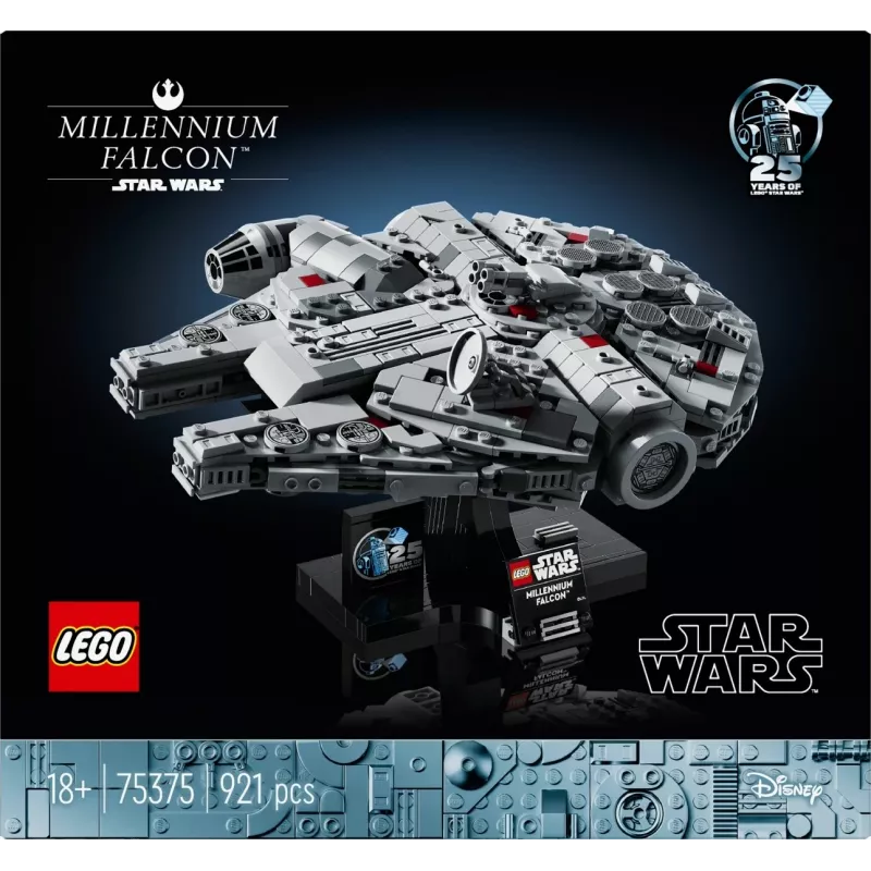 LEGO Star Wars 75375 Millennium Falcon bouwset, 921 stukjes, 18+, 190×240×130 mm