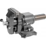 Bankschroef YATO YT-6505, gietijzer, 10 cm spanwijdte, draaivoet, 11 kg