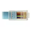 Seriële kabel DeLOCK 63914 USB Type-C RJ45 3m blauw