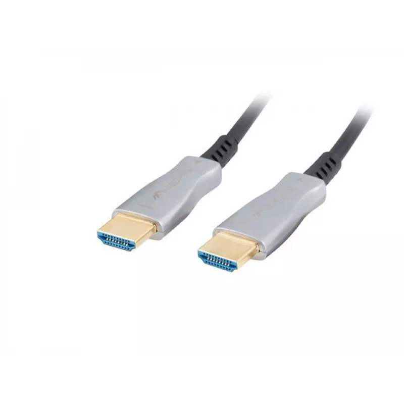 HDMI-kabel Lanberg CA-HDMI-20FB-0800-BK 80m Type-A stekker op stekker