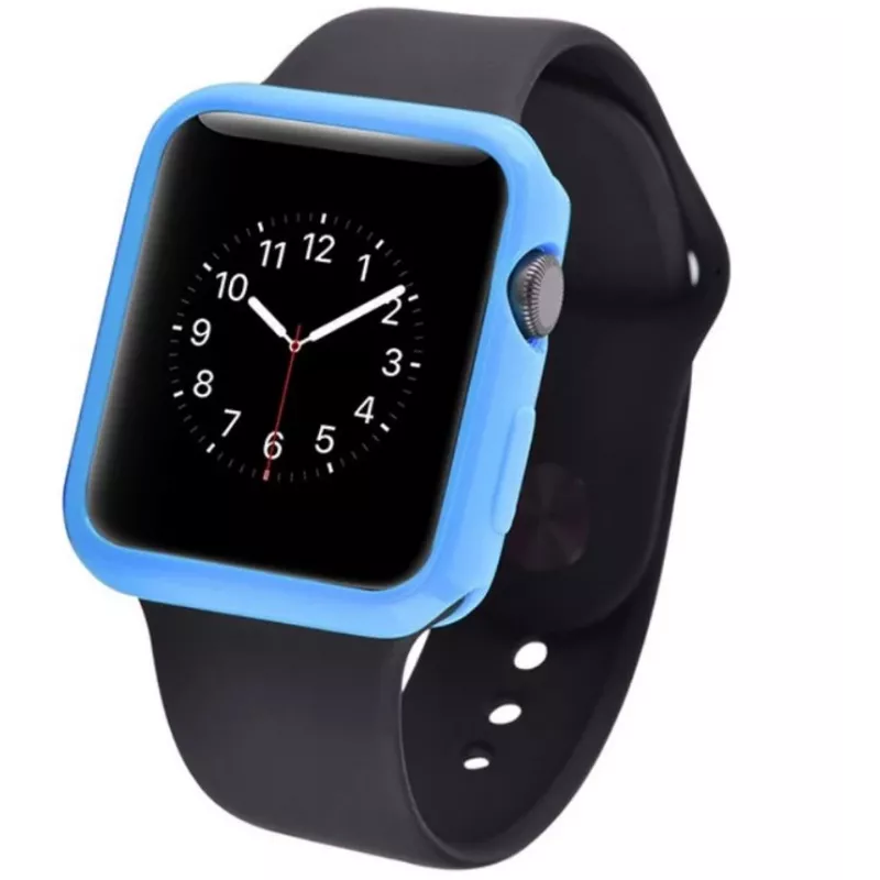 Beschermhoesje Devia voor Apple Watch 38mm, blauw