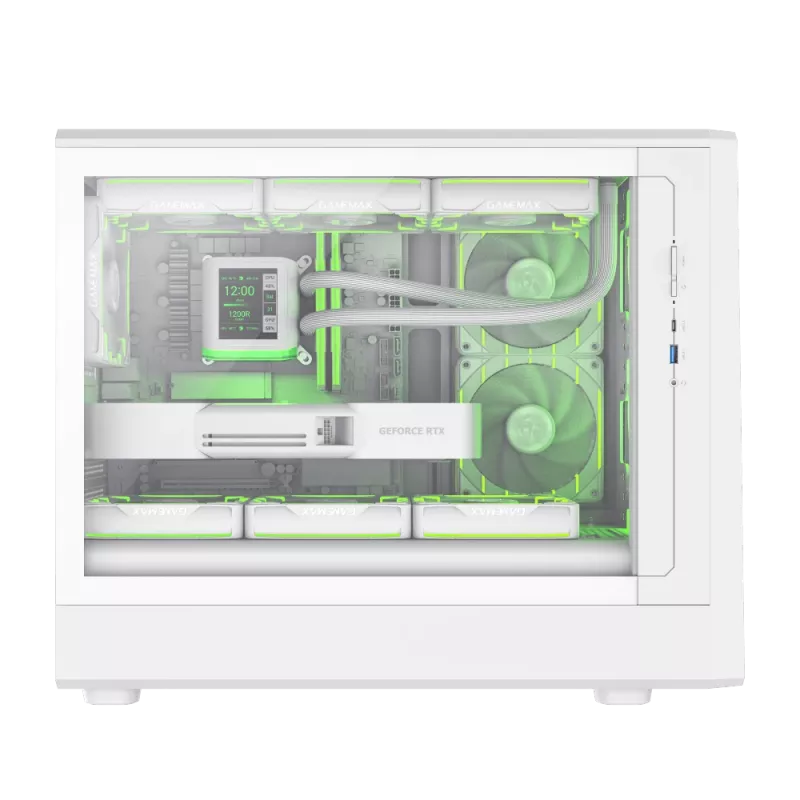 Gamemax | behuizing | CLAW 360 WH | M-ATX