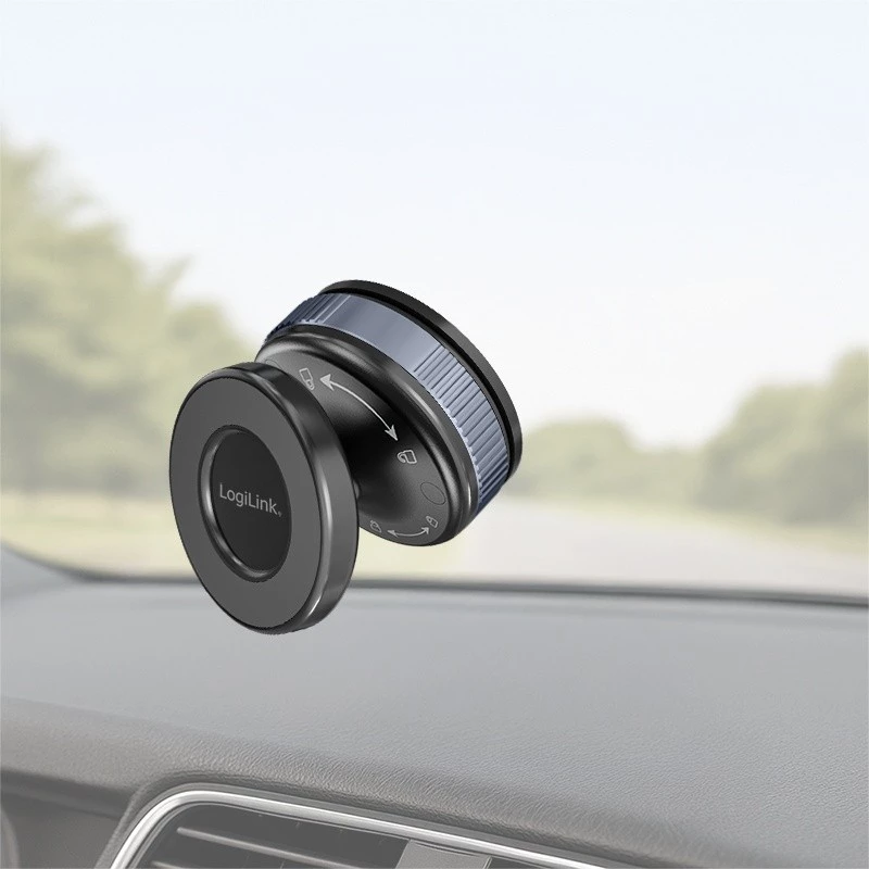 Magnetische smartphonehouder met vacuümzuignap