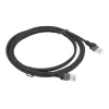 Netwerkkabel LANBERG PCU5-10CC-0200-BK RJ-45 Cat5e U/UTP 2 m zwart