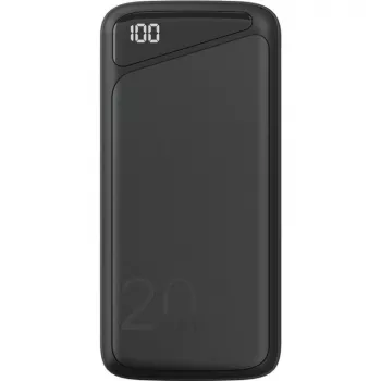 Snel opladende powerbank 20.000 mAh (zwart, PD, Quick Charge 3.0, Super Charge)