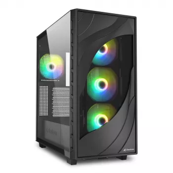 Sharkoon REBEL C80G RGB midi tower zwart