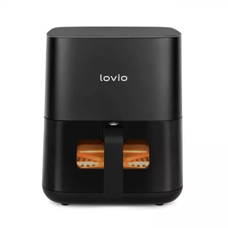Heteluchtfriteuse Lovio LVAF001BK 5 l zwart — compacte heteluchtfriteuse, inhoud 5 liter