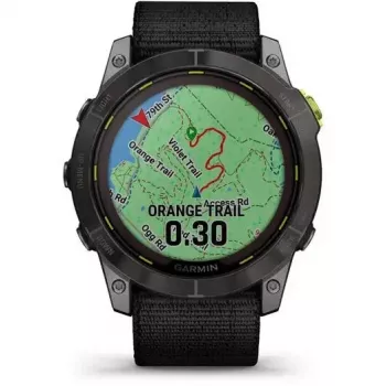 Garmin Enduro 2 3,56 cm (1,4 inch) MIP 35 mm digitaal 280 x 280 pixel touchscreen grijs Wi-Fi GPS (satelliet)