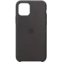 Apple - telefoonhoesje - silicone - zwart - voor iPhone 11 Pro (MWYN2ZM/A)