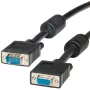 ROLINE VGA-kabel HD15 ST - BU met ferrietkern 6,0m (11.04.5356)