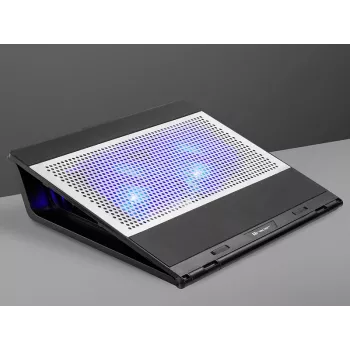 Laptop koelpad Tracer Officer 43,2 cm 1100 tpm zwart zilver