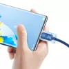 Baseus Crystal Shine kabel USB naar USB-C, 100W, 2m (blauw)