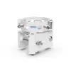 Ubiquiti UACC-Wave-AP-Micro-Mount paalmontagebeugel voor 4x Wave AP Micro, roestvrij staal, paal 25–76 mm, wit