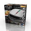 Adler AD 3040 sandwichmaker 1200 W zwart, grijs