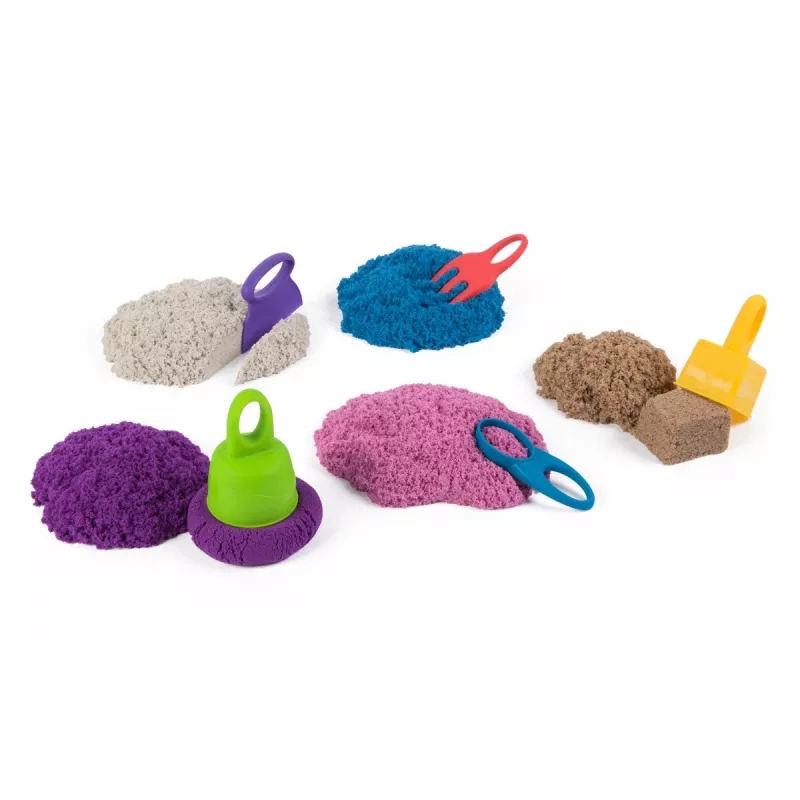 Kinetic Sand Castle Case - limoengroen