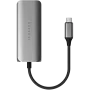 Satechi Dockingstation 4-in-1 ST-H3C25EM USB-C 3.2 Gen2 Grijs (ST-H3C25EM)