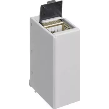 Hager ZZ45ZPH6 - RJ-45 - 2P - 6a - grijs - 18 mm - 35 mm