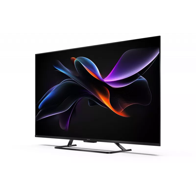 Smart-tv Sharp 55HR7265E 55 inch Google TV, zwart, energie-efficiëntieklasse F