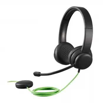 Bedrade conferentieheadset Acer GP.HDS11.01N — supra-aural, 2 m kabel, 20–20000 Hz, 160 g, zwart