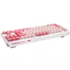 Ducky One 3 TKL Gossamer Pink toetsenbord gaming USB Duits roze, wit