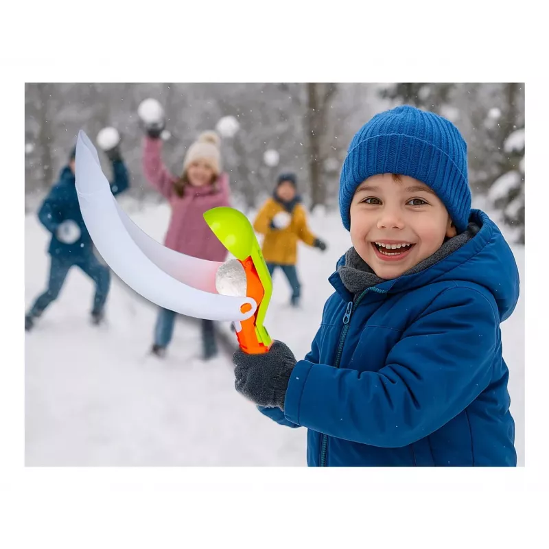 Sneeuwbalvormer Jamara Snow Play sneeuwbalwerper 2in1, meerkleurig, 0,21 kg