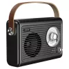 Draagbare radio Savio RS-01 analoog zwart