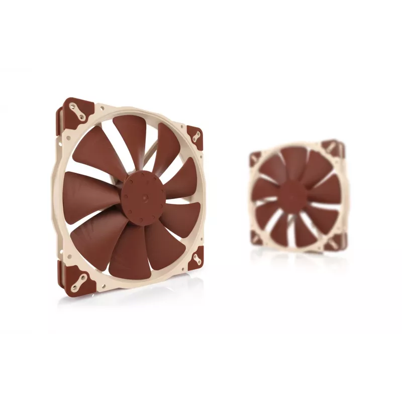 Noctua NF-A20 5V behuizingsventilator, 200x200x30 mm, 5 V, 3-pins, beige/bruin