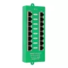 Extralink Gigabit PoE-injector 8-poorts actief, 8 poorten Gigabit 802.3at/af, Mode A