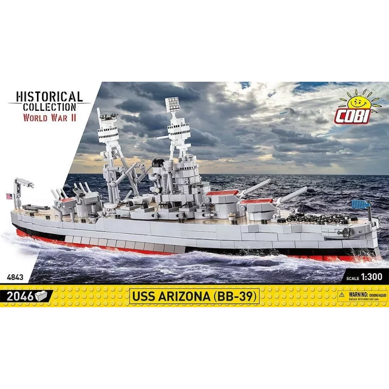 Bouwstenen USS Arizona BB-39 2046 onderdelen