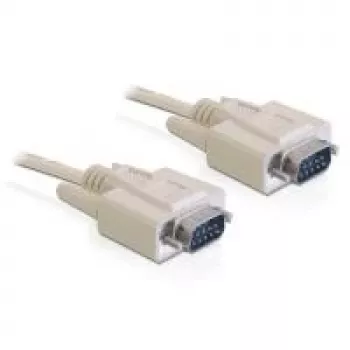 Seriële kabel DeLOCK RS-232 5 m beige DB-9