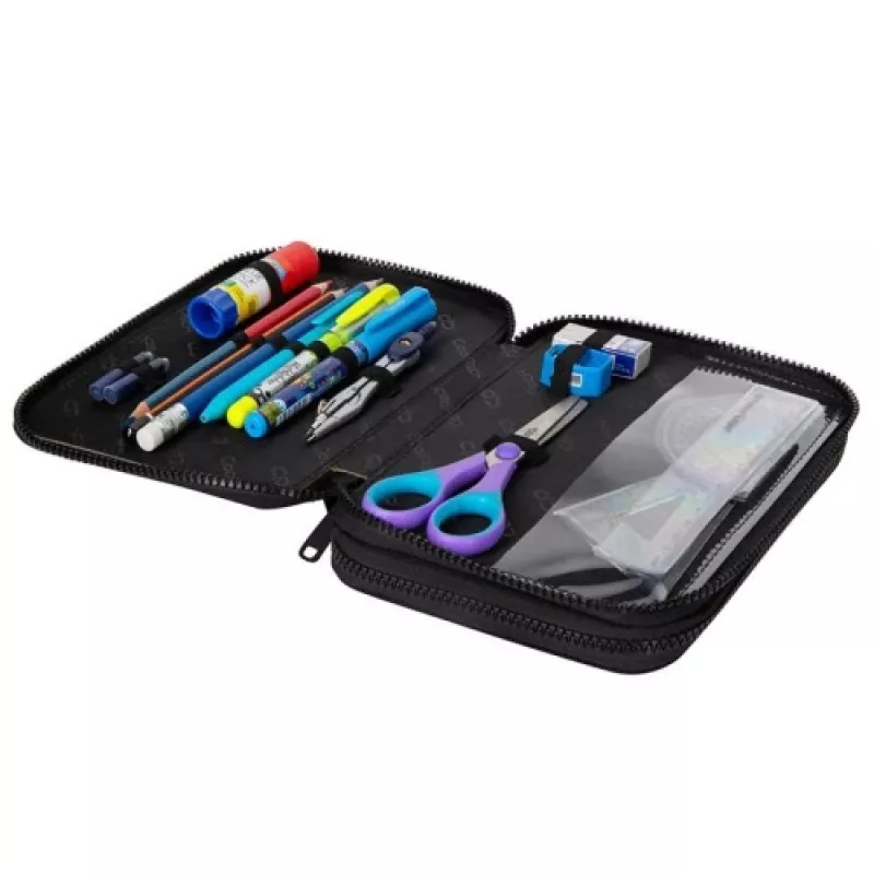 Dubbele school-etui met inhoud Coolpack Jumper XL Doggies