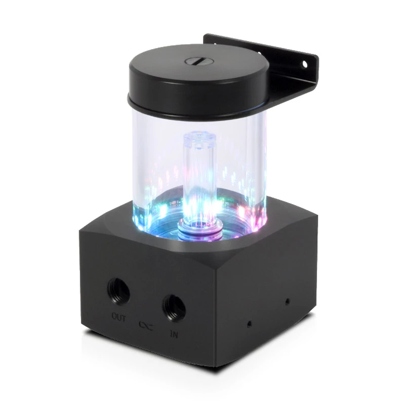Alphacool Core 100 Aurora 15393 reservoir, D5/VPP, ARGB, acetaal/acryl, zwart