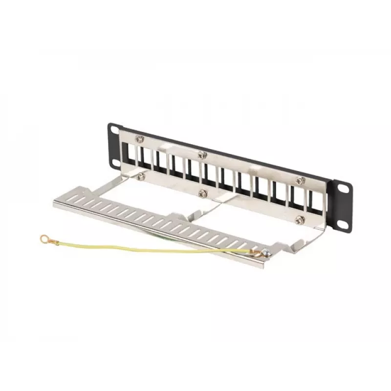 Patchpanel LANBERG PPKS-9212-B 12-poorts 1U 10 inch FTP