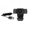 Conceptronic AMDIS 1080P Full-HD-webcam met microfoon, 2 MP, 1920 x 1080 pixels, Full-HD, 30 fps, H.264, M-JPEG, YUV, 90°