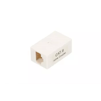 Aansluitdoos Extralink RJ45 CAT6 UTP, kunststof, wit, 1 stuk