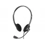 Advanced Accessories USB-headset met microfoon - zwart