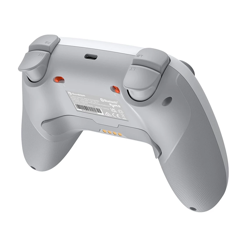 Draadloze controller GameSir Nova 2 Lite N2 Lite WT — Bluetooth, ergonomisch ontwerp, wit