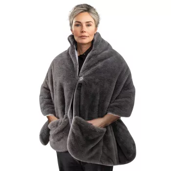 HoMedics Draadloze warmtedeken HCM-SWL100 — oplaadbare draagbare verwarmingssjaal voor schouders en rug
