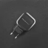 AC indoor oplader QOLTEC 50186 voor smartphone en tablet, 5 V 3.4 A, 17 W, 2× USB, zwart