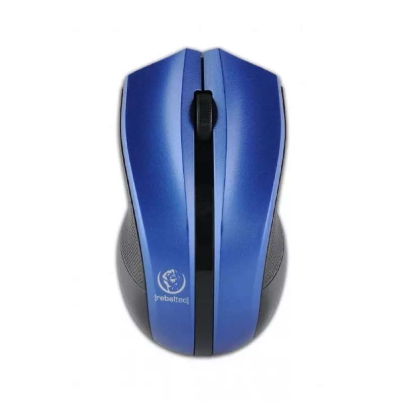 Rebeltec draadloze optische muis, Galaxy blauw/zwart