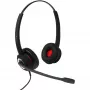 Binaurale USB-headset Plusonic 10.2P, compatibel met BBB, bedrade USB-verbinding, binaural ontwerp