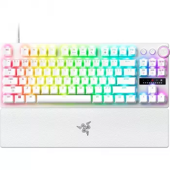 Razer Huntsman V3 Pro Tenkeyless 8KHz | Gaming-toetsenbord | Bedraad | US | Wit | Razer Analog Optical Switch Gen-2