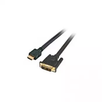 EFB-Elektronik HighSpeed HDMI+ - DVI-kabel, HDMI A - DVI 24+1 St-St 2 m, zwart fabrikant: EFB Elektronik (K5432SW.2)